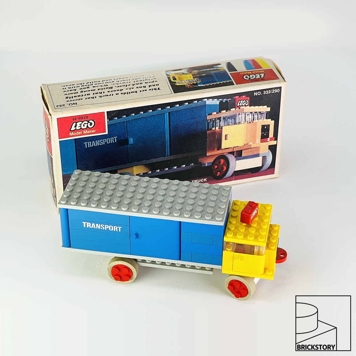 333 Delivery Truck | BRICKNOWLOGY - Build Your Mind